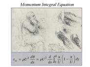 Momentum Integral Equation