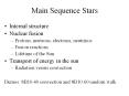 Main Sequence Stars PowerPoint PPT Presentation