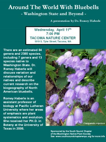 Around The World With Bluebells