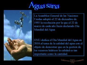 agua sana