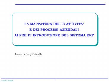 Nessun titolo diapositiva