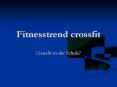 Fitnesstrend crossfit PowerPoint PPT Presentation
