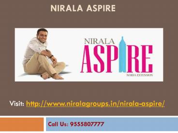 Nirala Group favorite project Nirala Aspire
