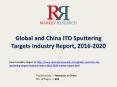 ITO Sputtering Targets Industry Analysis 2016 and Forecast to 2020