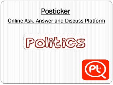 Create online free polls and quiz's about indian politics news today