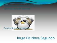 Jorge De Nova Segundo