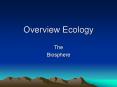 Overview Ecology PowerPoint PPT Presentation