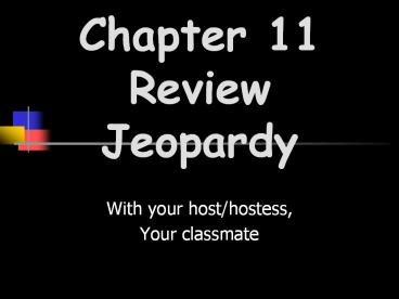 With your host/hostess,