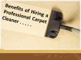 Top Benefits of Hiring a Professional Carpet Cleaner For Your Home PowerPoint PPT Presentation