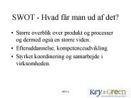 SWOT - Hvad f