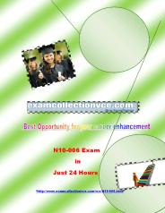 Examcollectionvce N10-006 Questions Answers