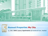 Runwal My City New launch project Dombivli East Mumbai Call 2261876837