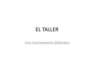 EL TALLER