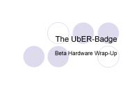 The UbER-Badge
