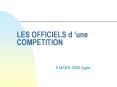 LES OFFICIELS d PowerPoint PPT Presentation
