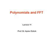Polynomials and FFT