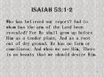 Isaiah 53:1-2 PowerPoint PPT Presentation