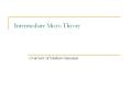 Intermediate Micro Theory PowerPoint PPT Presentation