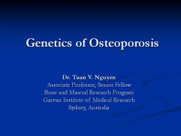 Genetics%20of%20Osteoporosis