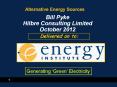 Alternative Energy Sources PowerPoint PPT Presentation