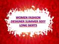 WOMEN SEXY SUMMER LONG SKIRTS PowerPoint PPT Presentation