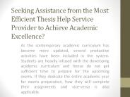 Thesis Help Online Service | Best Thesis Writing Help UK