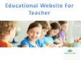 Educational Websites for Teachers PowerPoint PPT Presentation