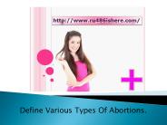 Information About Abortion