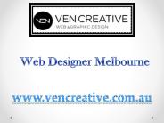 Web Designer Melbourne - vencreative.com.au