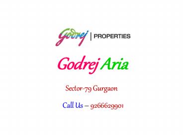 Godrej Group Godrej Aria Sector 79 Gurgaon – Investors Clinic