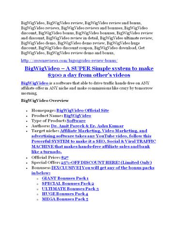 presentation player overlay