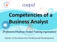 Competencies of a Business Analyst PowerPoint PPT Presentation