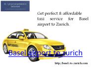 Basel airport to zurich