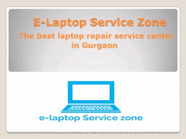 Best Deal for Laptop Repair in Gurgaon
