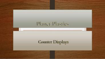 Counter Displays (1)