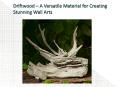 Driftwood Wall Art PowerPoint PPT Presentation