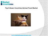 Top 5 Asian Countries Animal Food Market