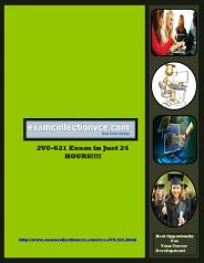 Examcollectionvce 2V0-621 Questions Answers