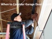 When to Consider Garage Door Repair