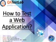 How to Test a Web Application?