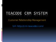 CRM Development Company Vadodara