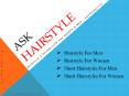 AskHairstyles - Haircuts & Hairstyles for Women & Men PowerPoint PPT Presentation