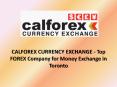 CALFOREX CURRENCY EXCHANGE - Top FOREX Company for Money Exchange in Toronto PowerPoint PPT Presentation