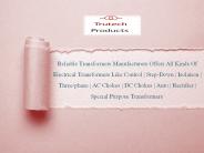 Transformer Manufacturers In India (1)