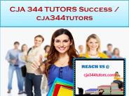 CJA 344 TUTORS Success / cja344tutors