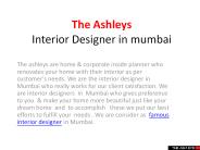 Office Interior Designers In Mumbai