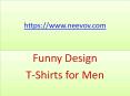 Funny Design Camel Colour Mens T Shirts