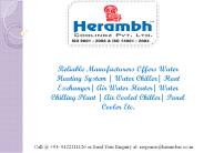 Water Heating System Manufacturers, Exporters India