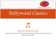 Bollywood Classes PowerPoint PPT Presentation