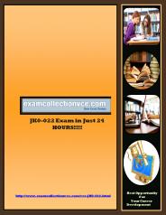 Examcollection JK0-022 Dumps